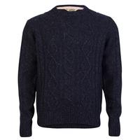 Tokyo Laundry Stockport Cable Knit Sweater in Blue