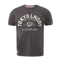 Tokyo Laundry Harrisburg dark grey t-shirt