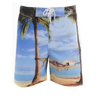 Tokyo Laundry Antrplex Beach Print Swim Shorts