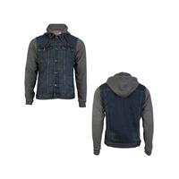 tokyo laundry corvus hooded denim jacket