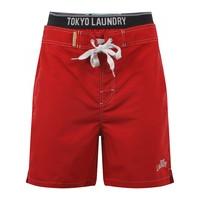 tokyo laundry cupabia red swimshorts