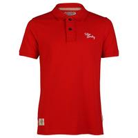 tokyo laundry ezequiel red polo shirt