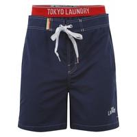 tokyo laundry cupabia dark blue swimshorts