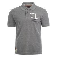 Tokyo Laundry San Leandro grey Polo Shirt