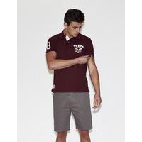 Tokyo Laundry Cameron oxblood polo shirt