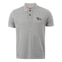 tokyo laundry ezequiel light grey polo shirt