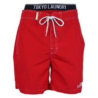 Tokyo Laundry Campion Branded Swim Shorts
