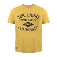 Tokyo Laundry American Retro Yellow Crew Neck T-Shirt