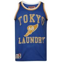 Tokyo Laundry Achilles blue Basketball Vest