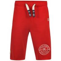 tokyo laundry lawson red sweat shorts