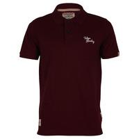 tokyo laundry mount louis oxblood polo shirt