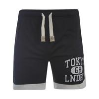 Tokyo Laundry Westbrook navy basketball shorts