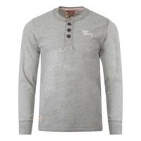 Tokyo Laundry Channing mid grey Henley Top