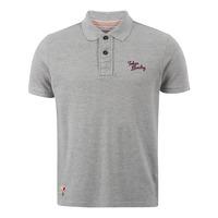 tokyo laundry memphis bay light grey polo shirt