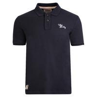 Tokyo Laundry Memphis Bay dark navy polo shirt