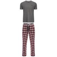 tokyo laundry duke grey red lounge set