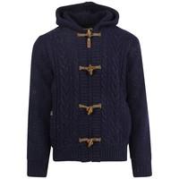 Tokyo Laundry Crawley navy knitted hoodie