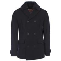 tokyo laundry curtmantle navy blue wool rich pea coat