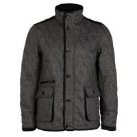 Tokyo Laundry Cumberland wool blend grey quilted jacket