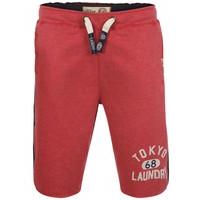 Tokyo Laundry Jaxon Red Sweat Shorts