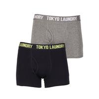 Tokyo Laundry Concord navy & grey boxers