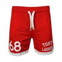 Tokyo Laundry Team Wolfe red Shorts