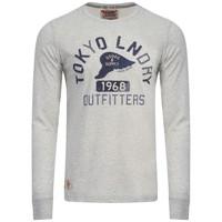 tokyo laundry dane long sleeved top in grey