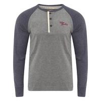 tokyo laundry mount wrangell henley top in blue