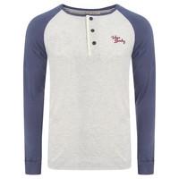 tokyo laundry mount wrangell henley top in navy