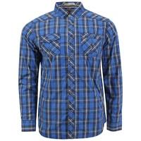 Tokyo Laundry Cassidy check shirt in blue