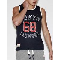 tokyo laundry rookie navy basketball vest