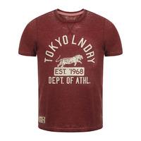 Tokyo Laundry Tenderfoot Oxblood t-shirt