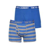 Tokyo Laundry Burbank blue & grey boxers