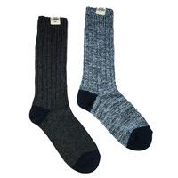 Tokyo Laundry Harv socks in blue (2 Pack)