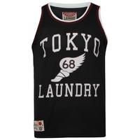 Tokyo Laundry Achilles black Basketball Vest