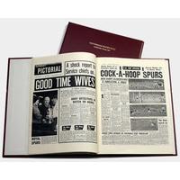 Tottenham Hotspur Football Newspaper Book