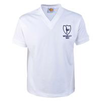 tottenham hotspur 1961 wembley retro football shirt