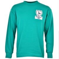 tottenham 1961 fa cup retro goalkeeper shirt