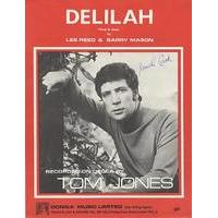 Tom Jones Delilah UK sheet music SHEET MUSIC
