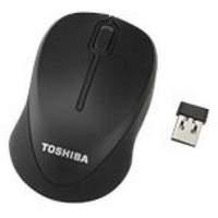 Toshiba Mr100 Wireless Optical Mouse With Scroll Wheel - Black
