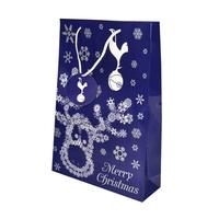 Tottenham Xmas Paper Gift Bag