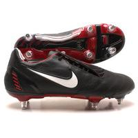 Total 90 Laser II K Kids SG Football Boots Black/White/Comet Red