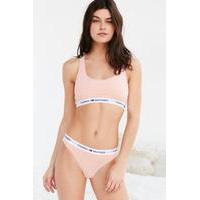 tommy hilfiger tangerine striped thong bright orange