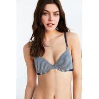 Tommy Hilfiger Iconic Cotton Striped T-shirt Bra, NAVY