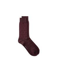 Tonal Star Socks - Purple Fig