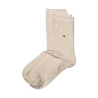 tommy hilfiger socks double pack beige 371221 360