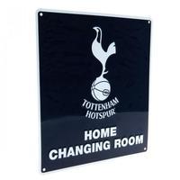 tottenham hotspur fc home changing room sign