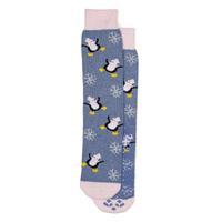 totes Ladies Original Slipper Socks Multi Penguin One-Size