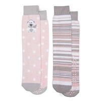 totes ladies original slipper socks twin pack polar bear one size