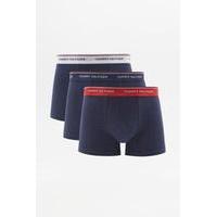 tommy hilfiger navy boxer trunks pack assorted